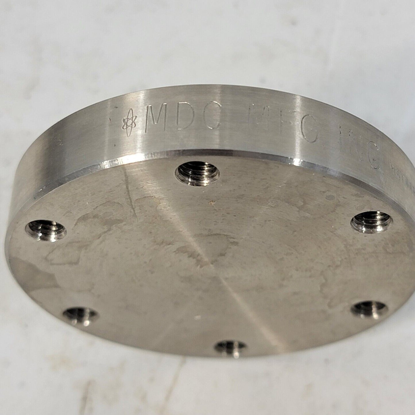 MDC 2.75" Blank Flange Tapped Holes 304SS DN35CF DN40CF Conflat 130008 F275025T