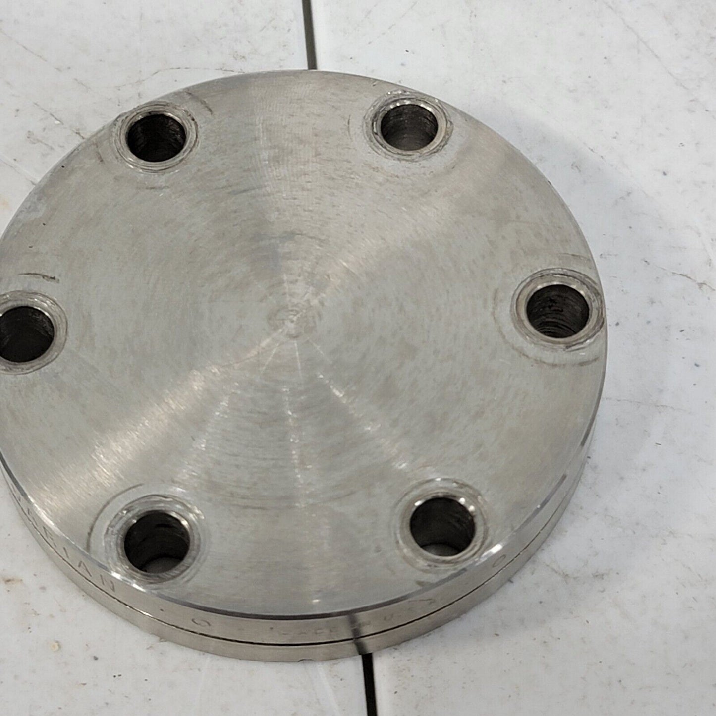 Varian 2.75" CF Blank Flange Through Holes 304SS ESR DN35CF DN40CF Conflat