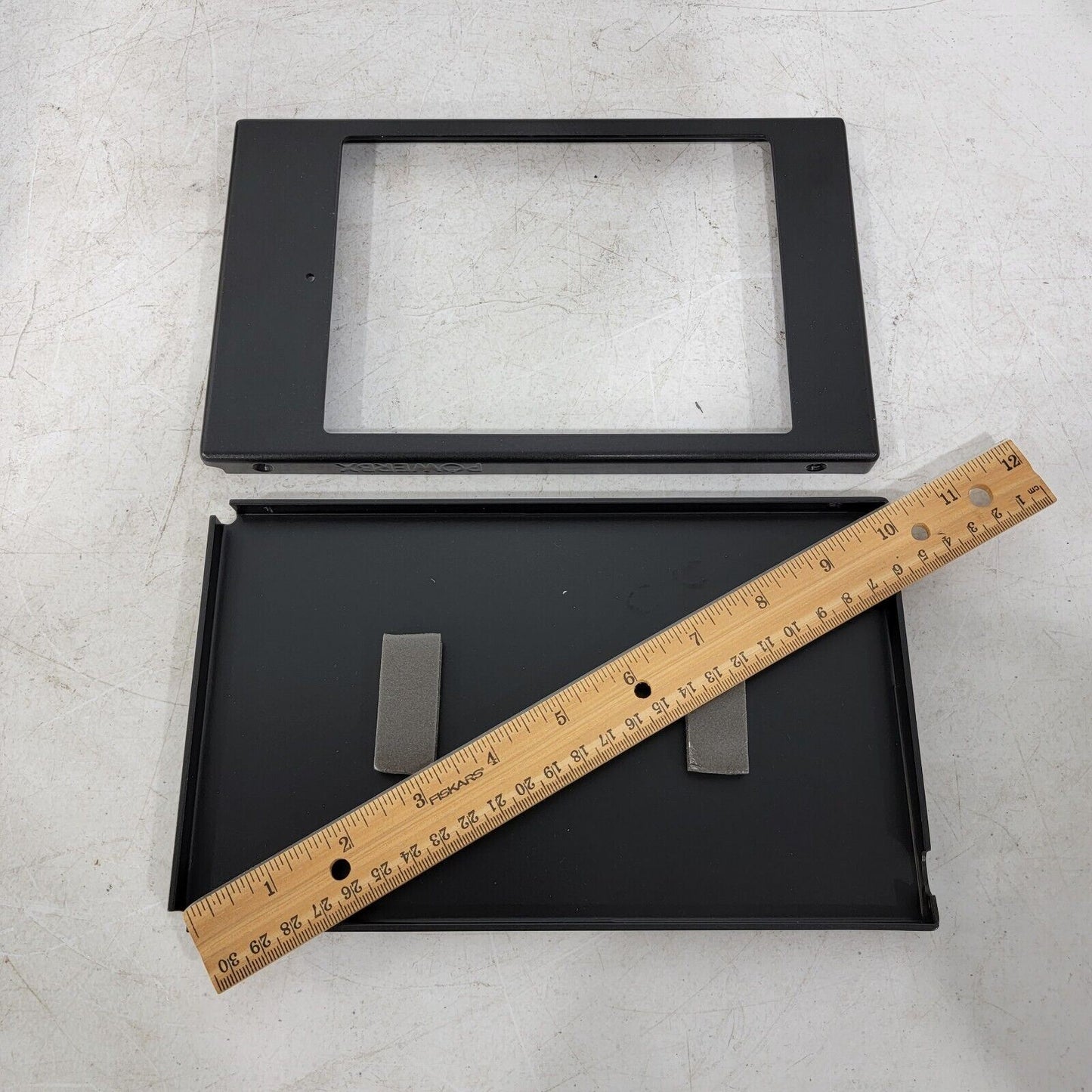 iPad Mini Wall Mount Frame PowerBx LITE Glass Professional Metal Case Mount