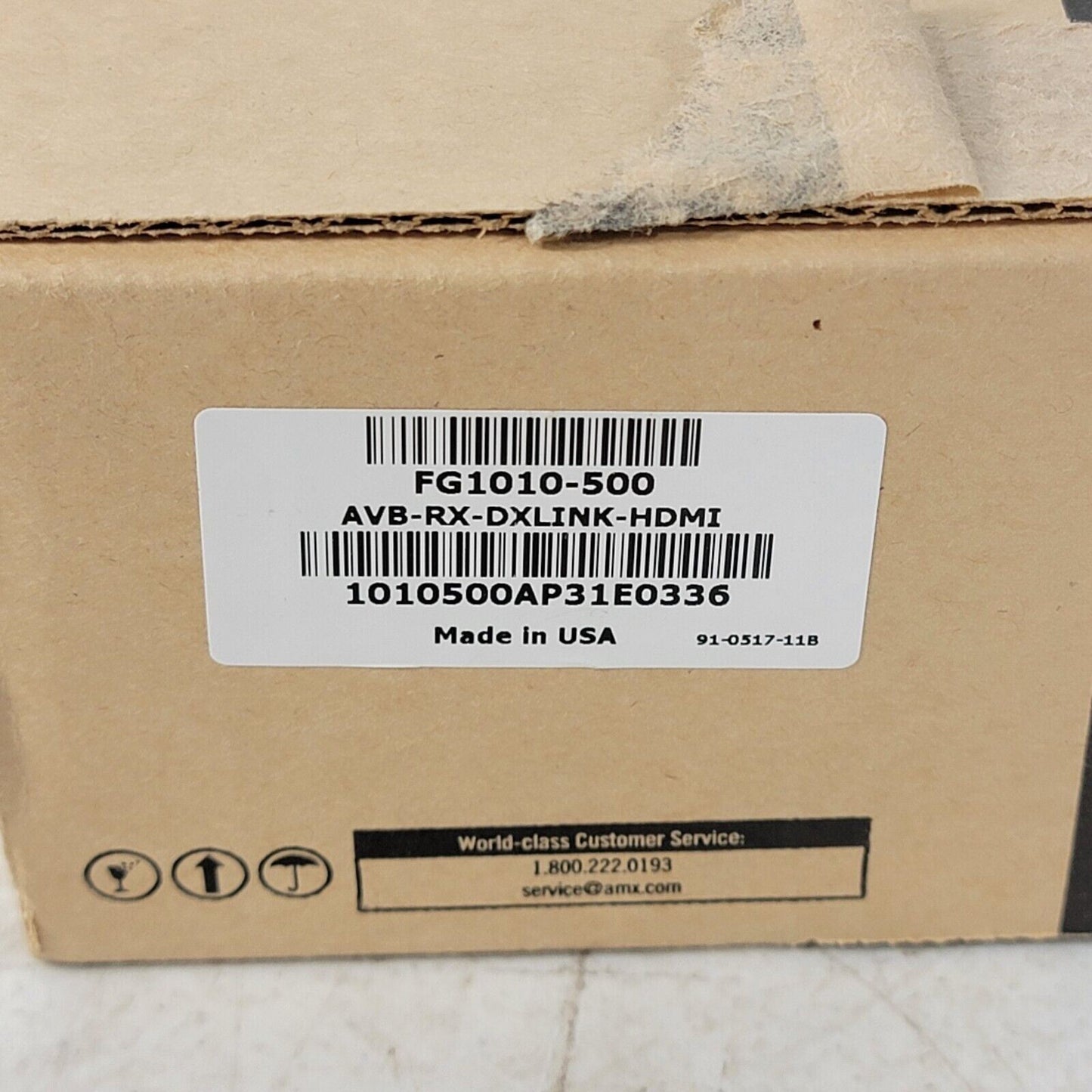 AMX FG1010-500MX DX-RX / DXLINK HDMI Receiver Module