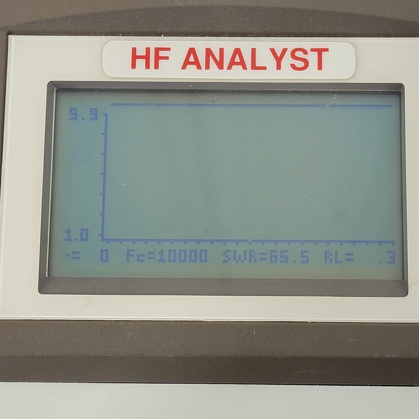 AEA SWR-121 HF Antenna Analyst HAM Cable and Antenna Analyzer w/ Power Cable