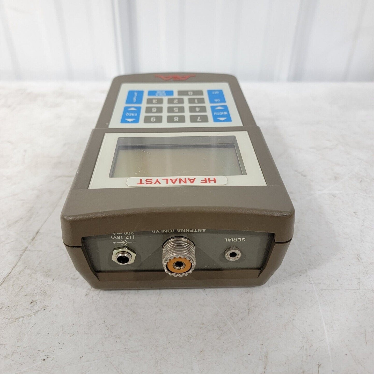 AEA SWR-121 HF Antenna Analyst HAM Cable and Antenna Analyzer w/ Power Cable