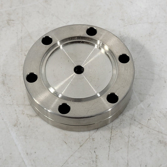 Huntington 2.75" CF Double-Sided Knife Edge DN35CF DN40CF High Vacuum 1/4" Hole