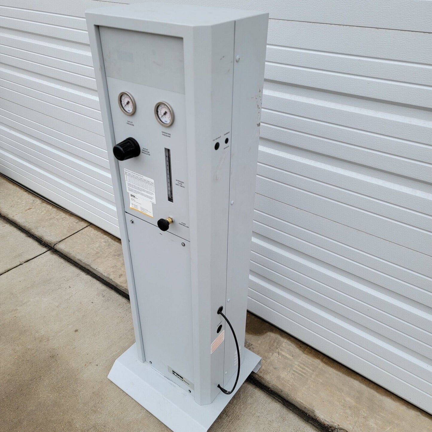 Parker HFX-3 Nitrogen Generator 99% Max Purity, 145psig Max Pressure, 212 SCFH