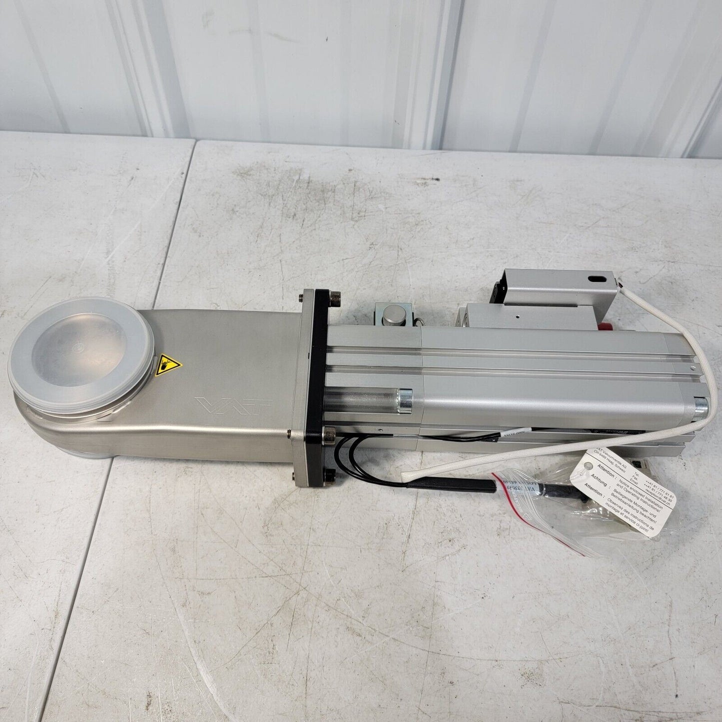 VAT KF50 Pneumatic Basement Gate Valve High Vacuum 09034-KE44-AB01 / 30683
