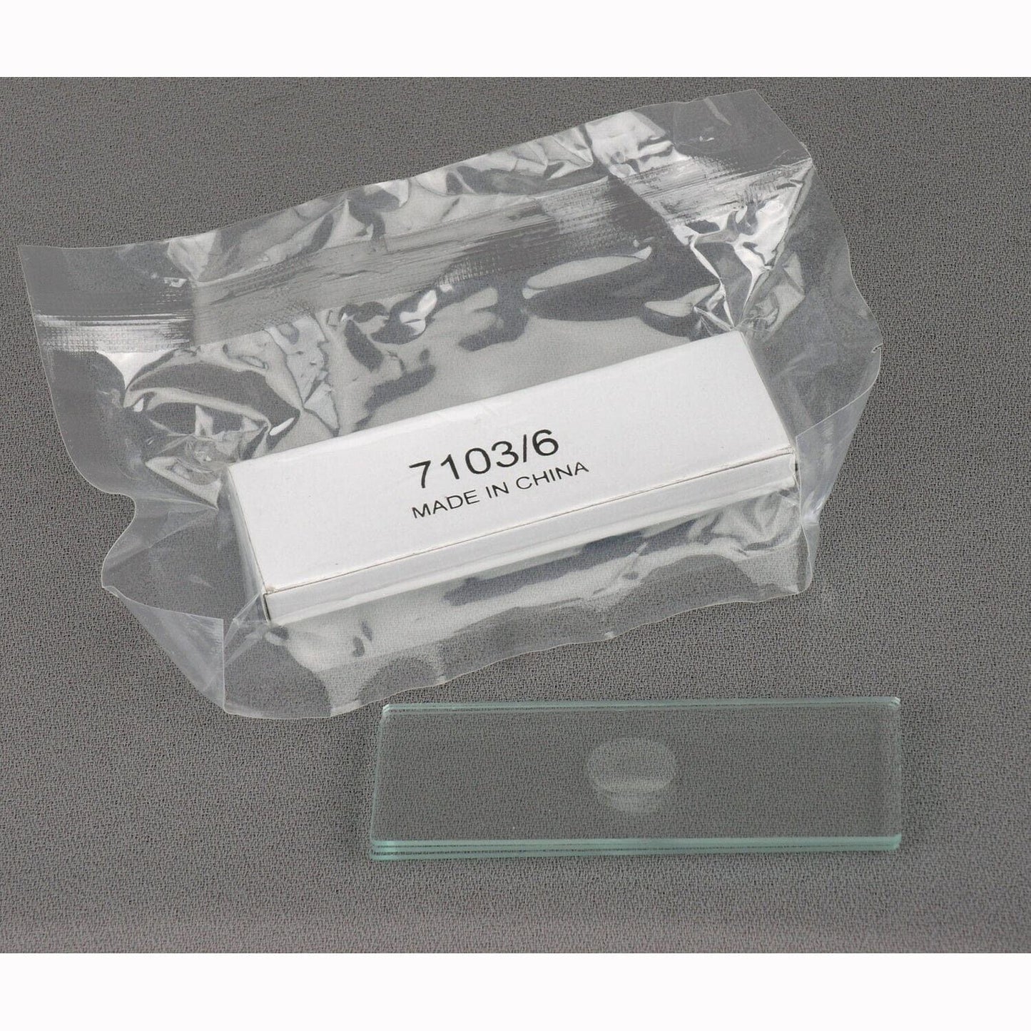 Concave Microscope Glass Slides Single Depression 1x3" Pack of 6 Slides BS-C6