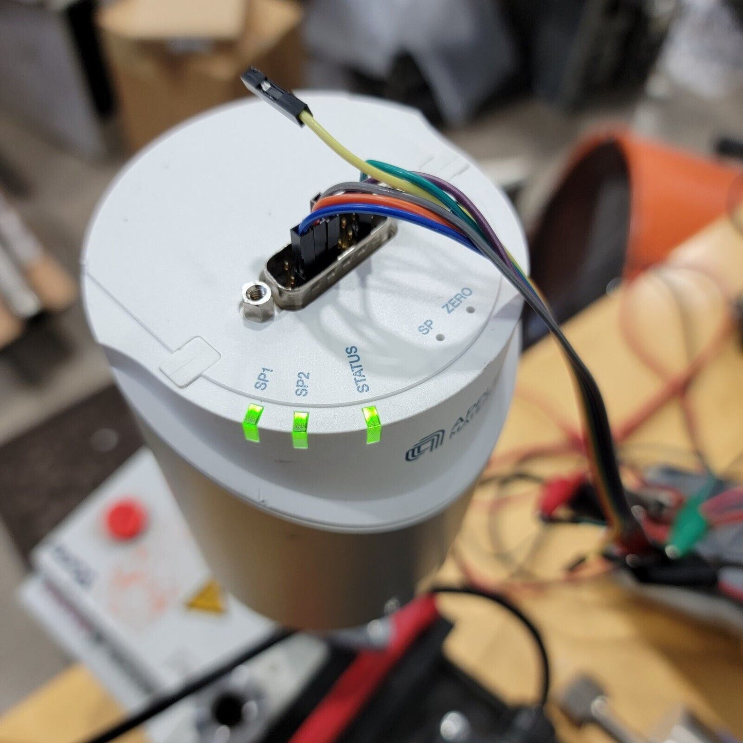 TESTED- Applied Materials Manometer Baratron Pressure Transducer CG045 Gauge