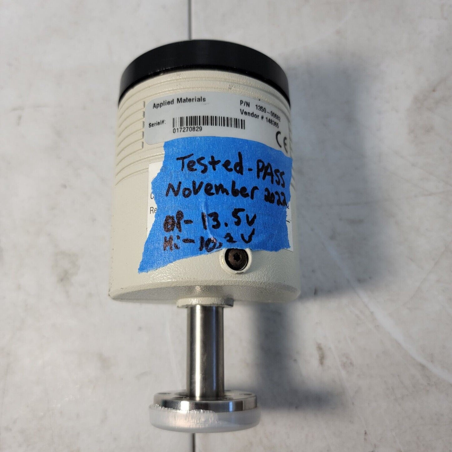 TESTED- Applied Materials AMAT Baratron Pressure Transducer 100mTorr 1350-00682