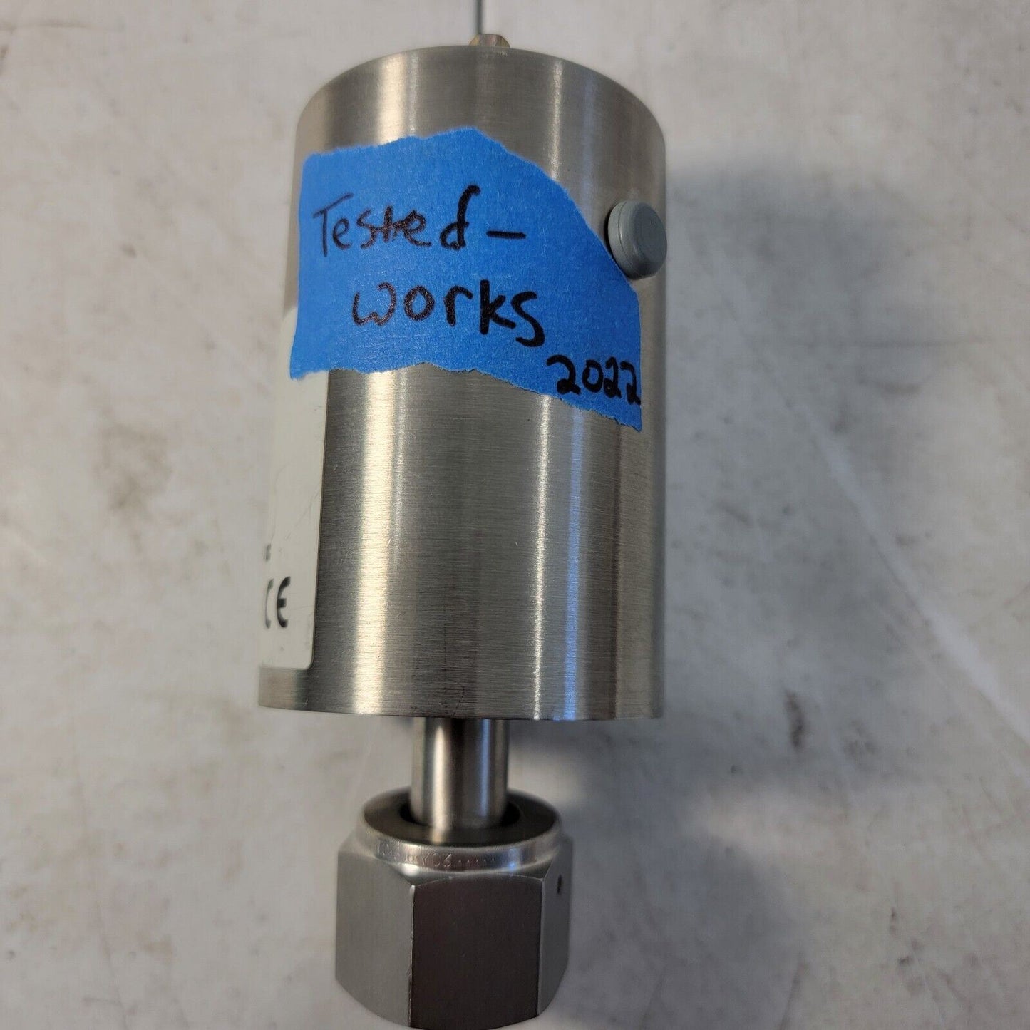 TESTED- MKS Baratron Capacitance Man. Pressure Transducer 728A12TCE2FB 100 Torr