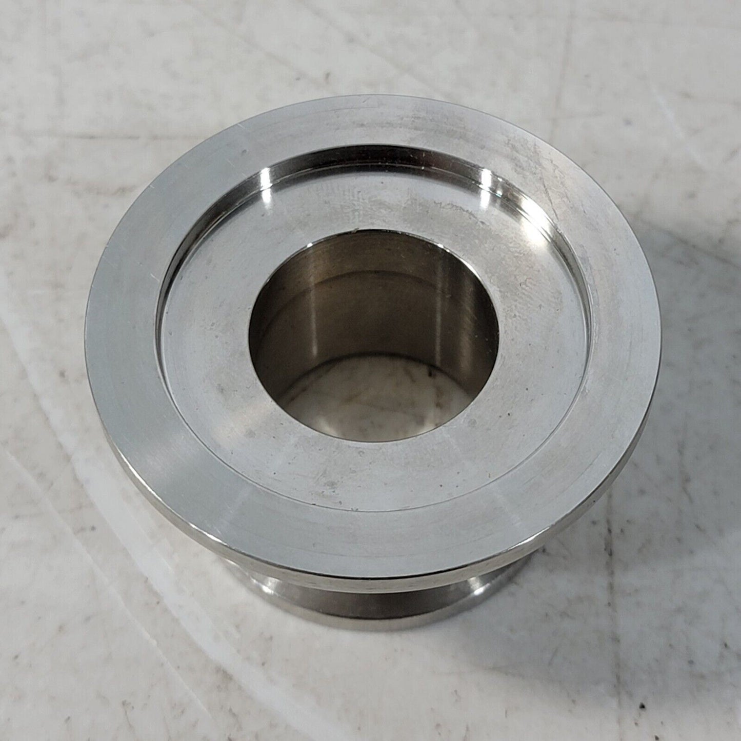 Edwards KF25 to KF40 High Vacuum Adapter Reducer Expander Flange Stainless Steel