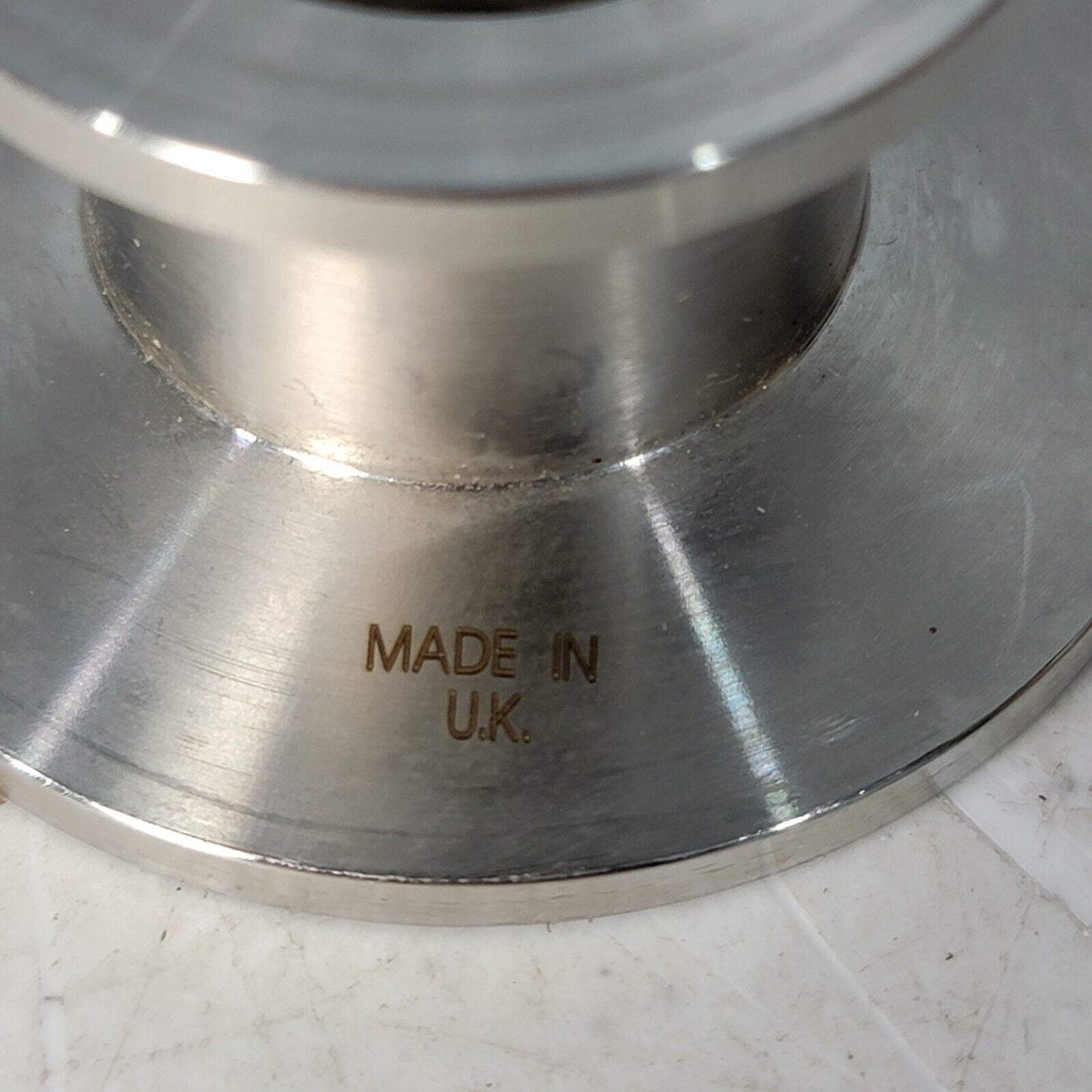 Edwards KF25 to KF40 High Vacuum Adapter Reducer Expander Flange Stainless Steel