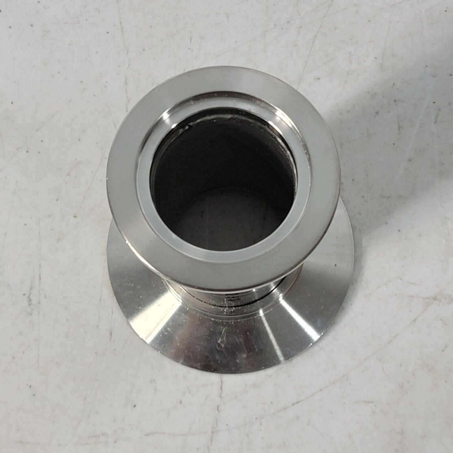 Edwards KF50 to KF40 High Vacuum Adapter Reducer Nipple Flange Stainless Steel