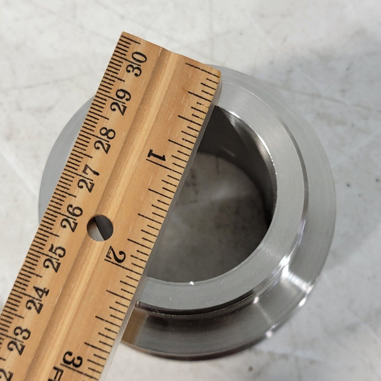 Edwards 2" Threads Vacuum Fitting Adapter KF50 NW50 Stainless Steel