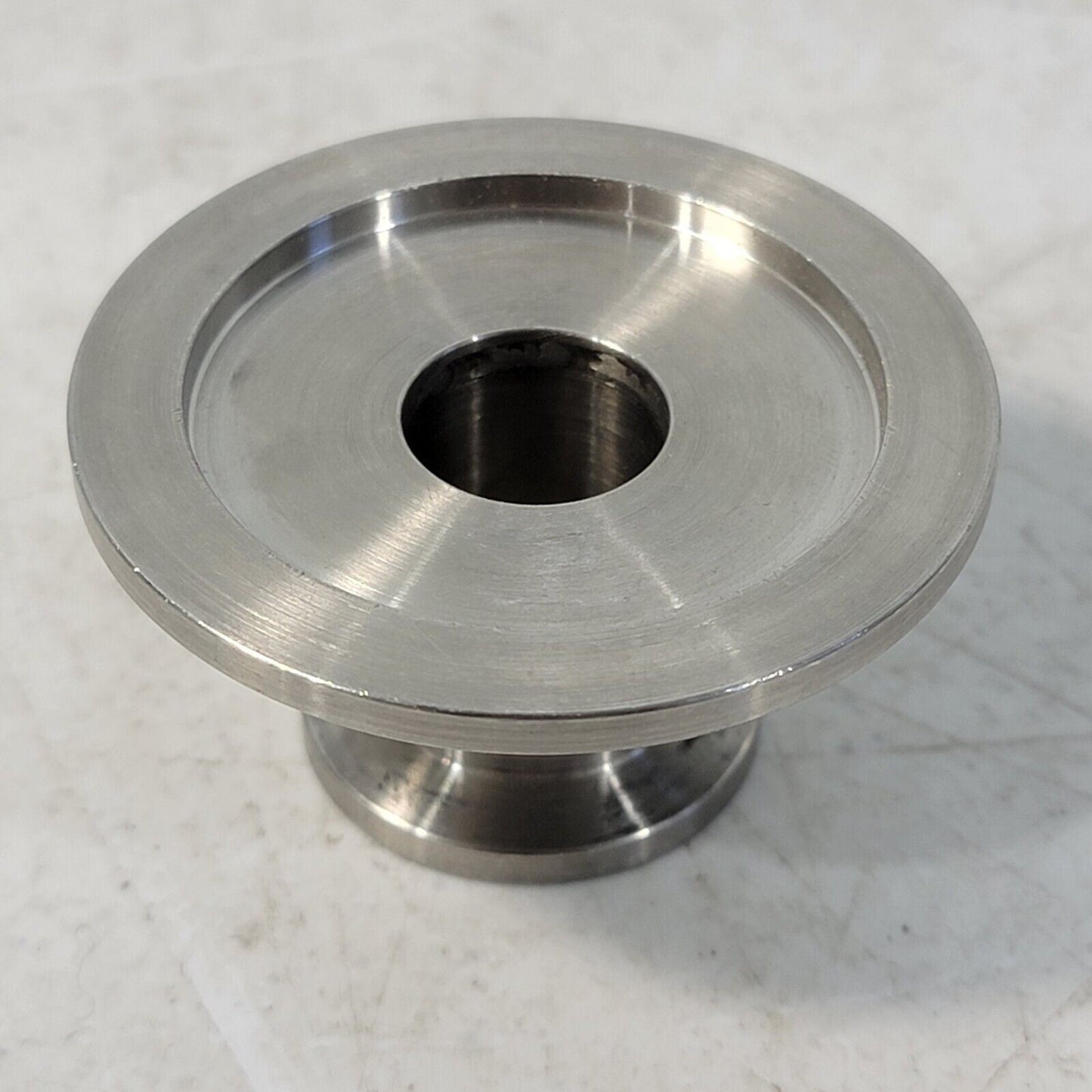 Edwards KF16 to KF40 High Vacuum Adapter Reducer Expander Flange Stainless Steel