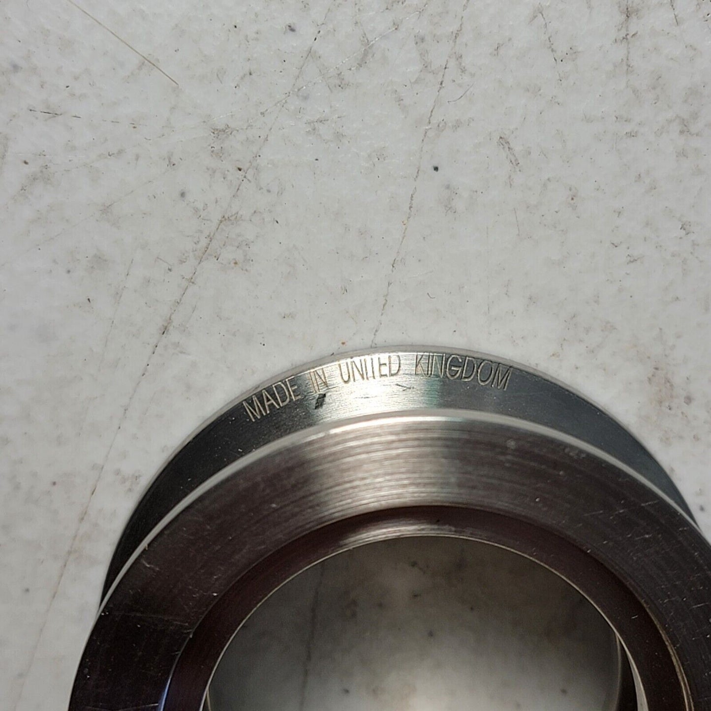 Edwards KF40 NW40 Through Nipple Vacuum Gauge 1/4" Weld-On Fitting
