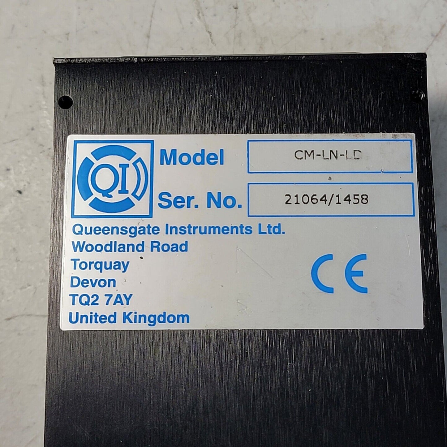 Queensgate QI Micro Positioning Digital Piezo Translator Control Module CM-LN-LD