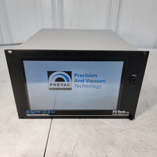 Fil-Tech SQM-220 6-Channel Quartz Crystal Rate Thickness Monitor TMC13SQM