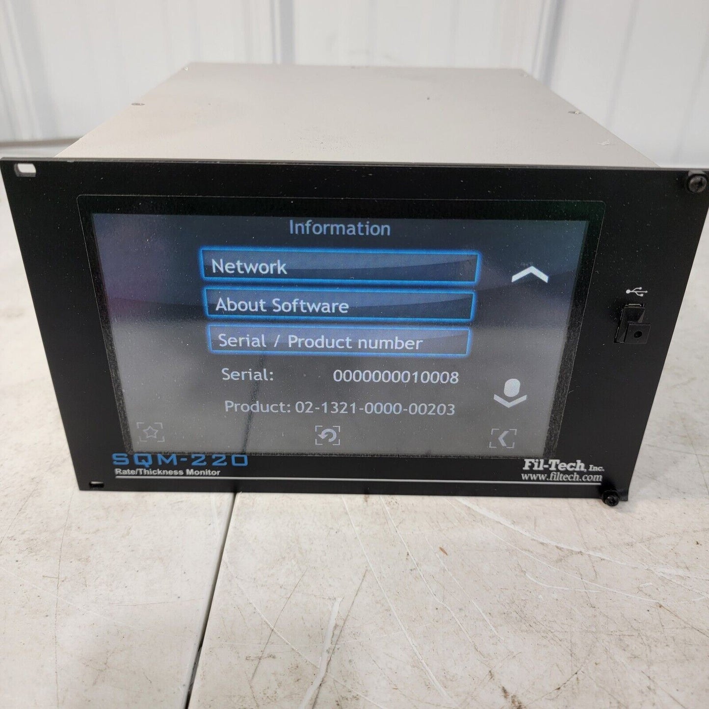 Fil-Tech SQM-220 6-Channel Quartz Crystal Rate Thickness Monitor TMC13SQM
