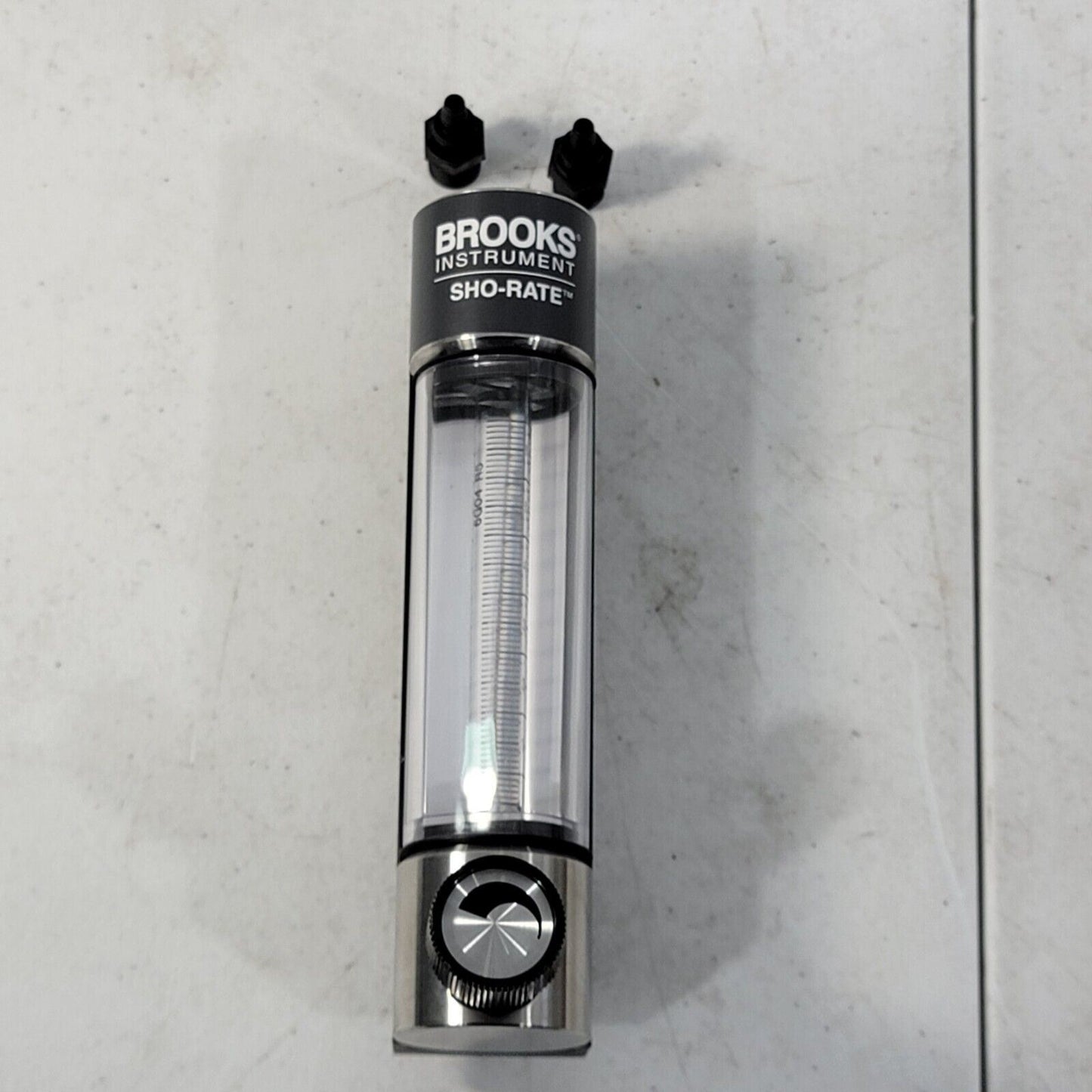 Brooks SHO-Rate Flowmeter 0-990 CCM Air 1250AR6041MRSVV, 200 PSIG Max