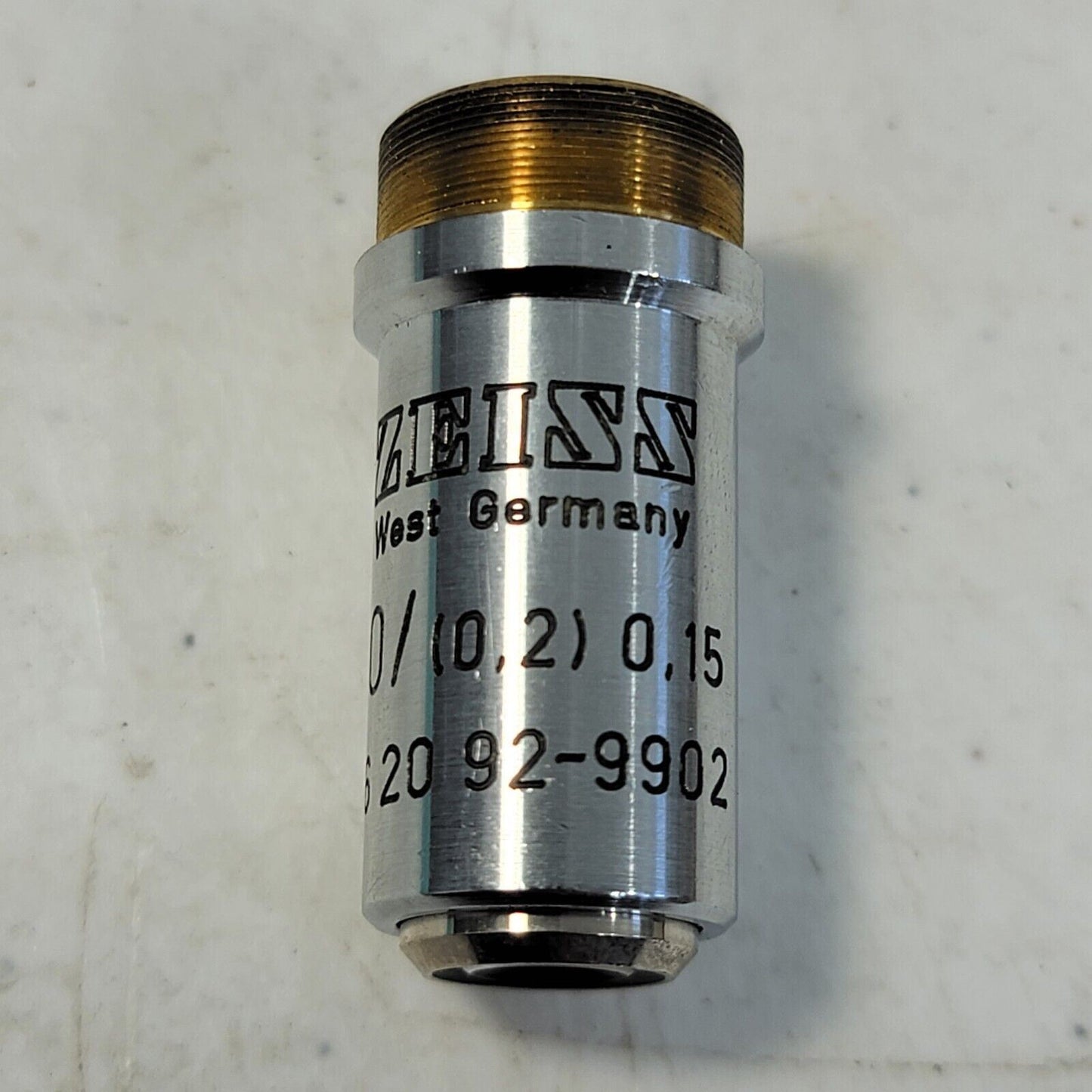ZEISS 10x Epiplan Microscope Objective 10/(0,2)0,15 Inf/1,5