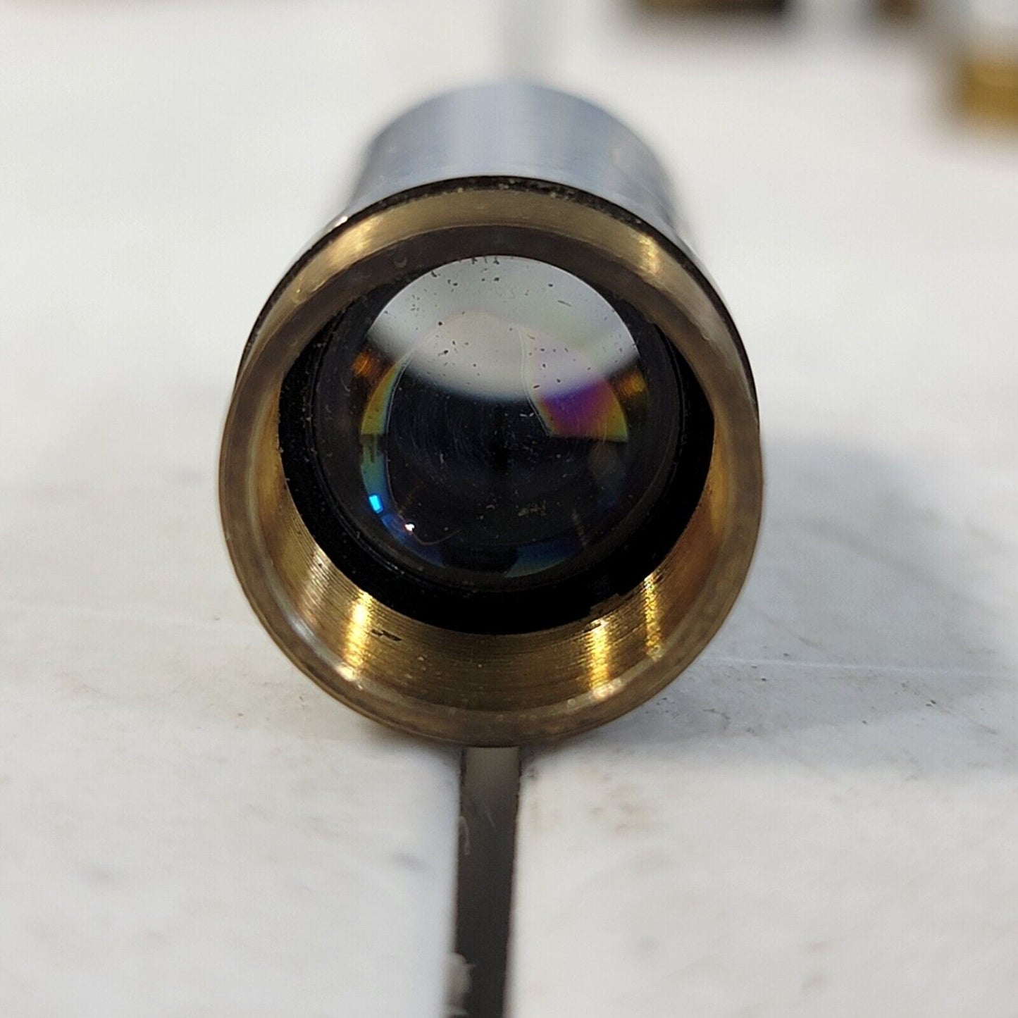 ZEISS 10x Epiplan Microscope Objective 10/0,2 Inf/1,5 w/ White Text