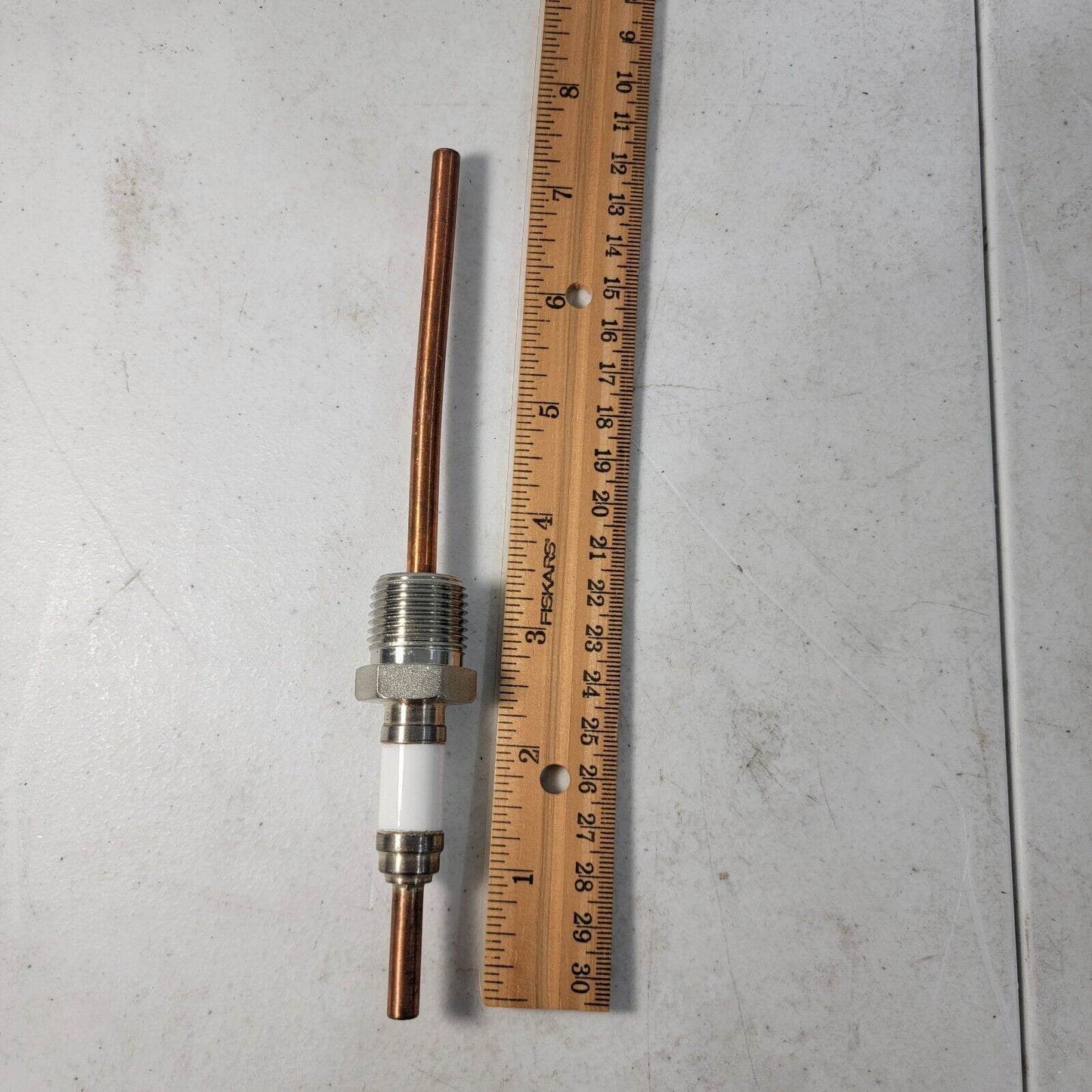 1/2" NPS Thread Vacuum High Voltage High Current Feedthrough Copper Tube