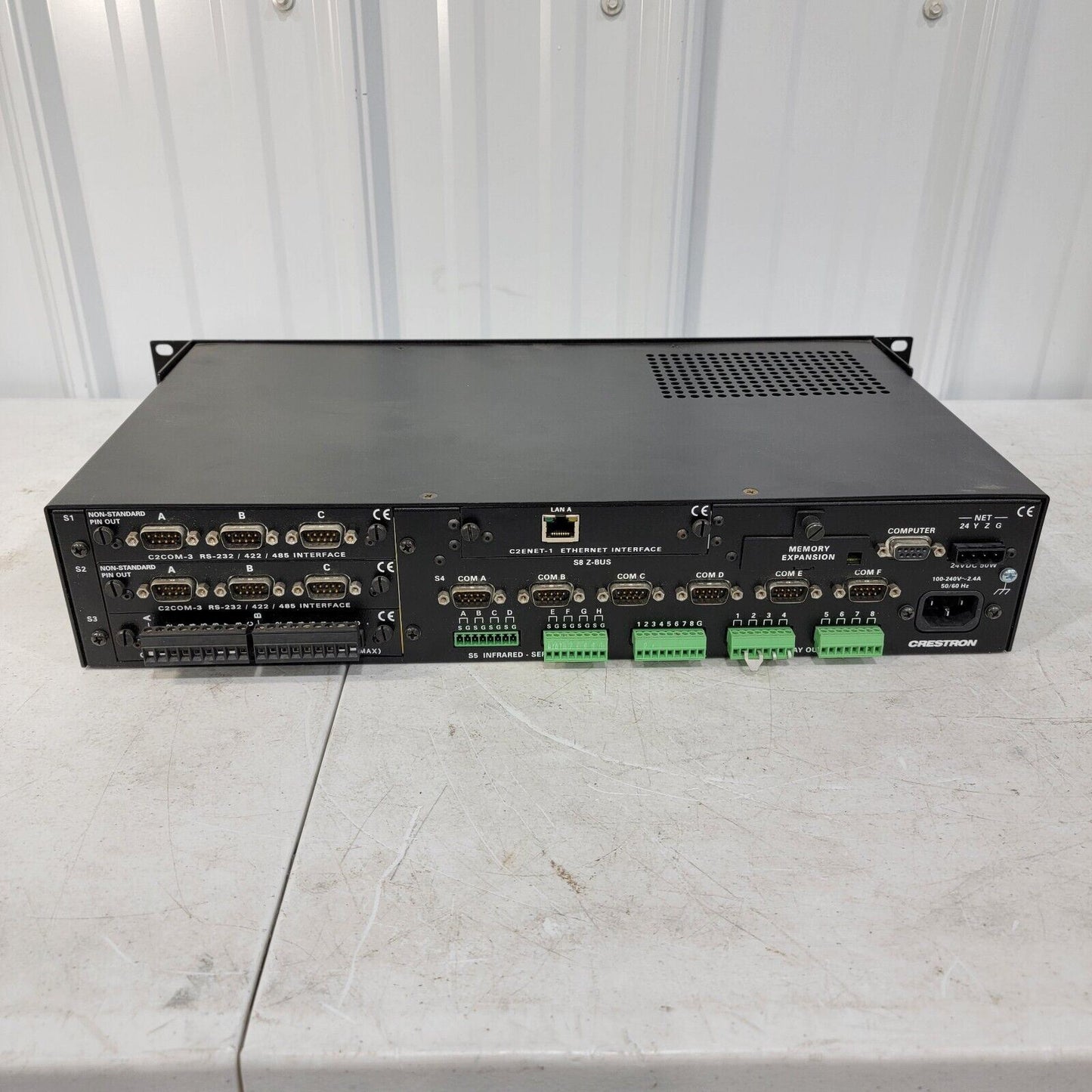 Crestron PRO2 Professional Control Processor w/ 3x Expansion COM Cards, Ethernet
