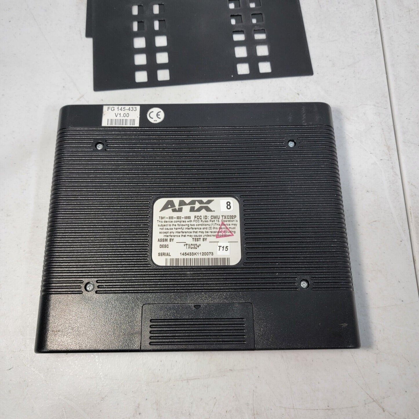 AMX CWU TXC32+ Remote Control FG145-433 w/ Spare Key Cover