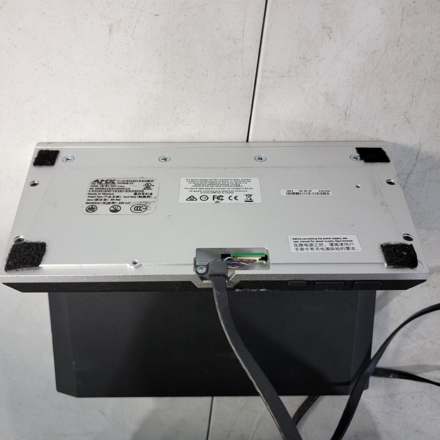 AMX MXT-1000 Modero X-Series 10.1" G4 Tabletop PoE Touchscreen Control Panel