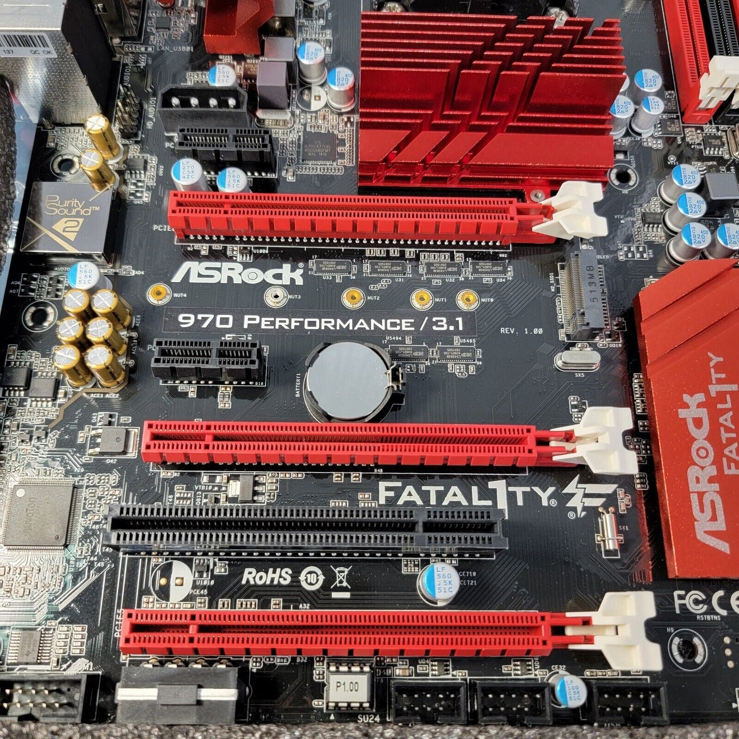 ASRock 970 Performance/3.1 Motherboard w/ AMD AM3+ Socket ATX
