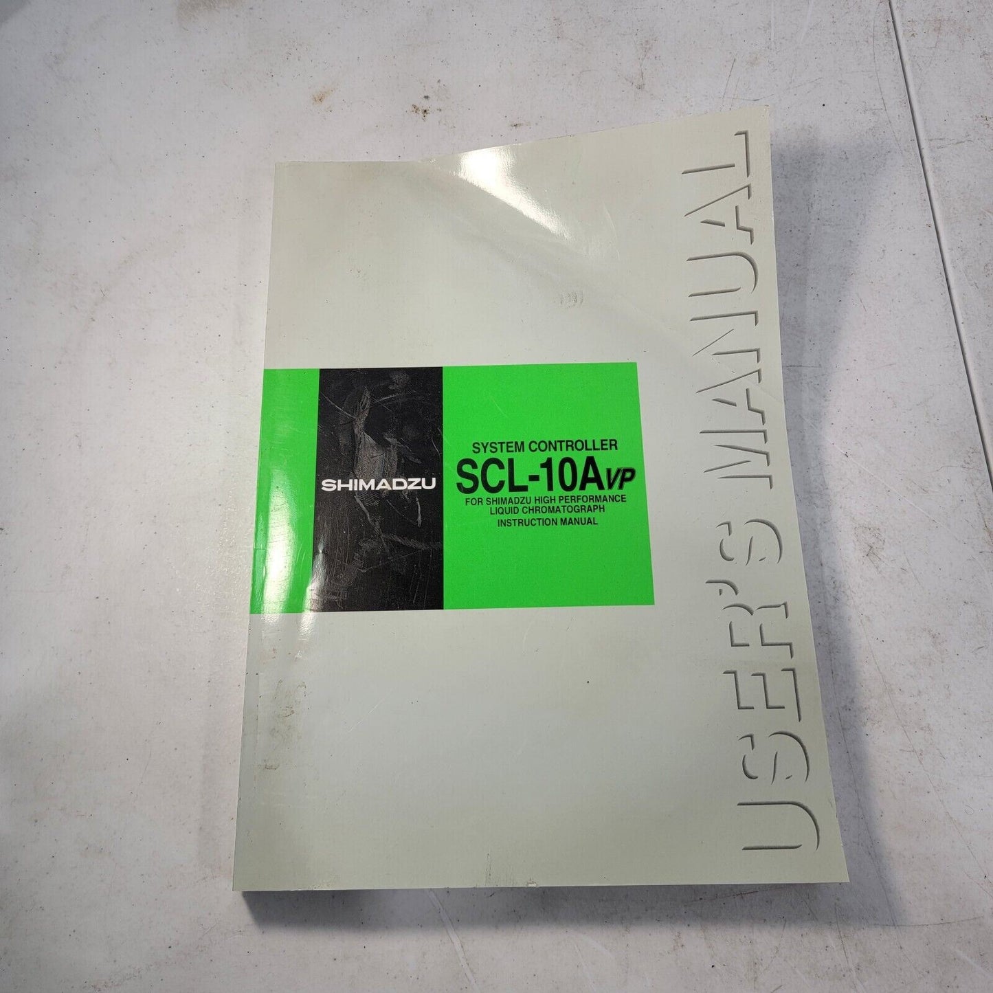 Shimadzu SCL-10A VP System Cobtroller Instruction User's Manual