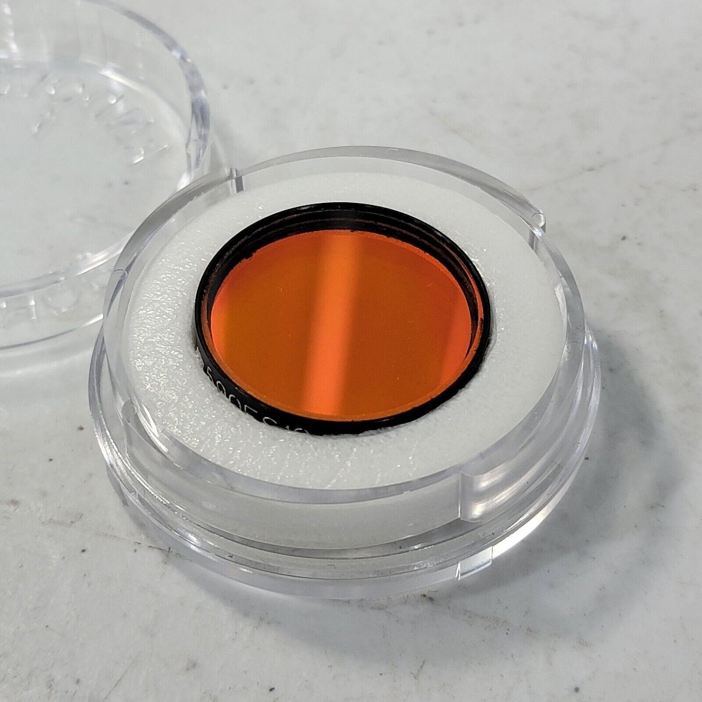 Andover Optical Bandpass Filter 590FS10-25 590nm CWL, 10nm FWHM, 1" OD