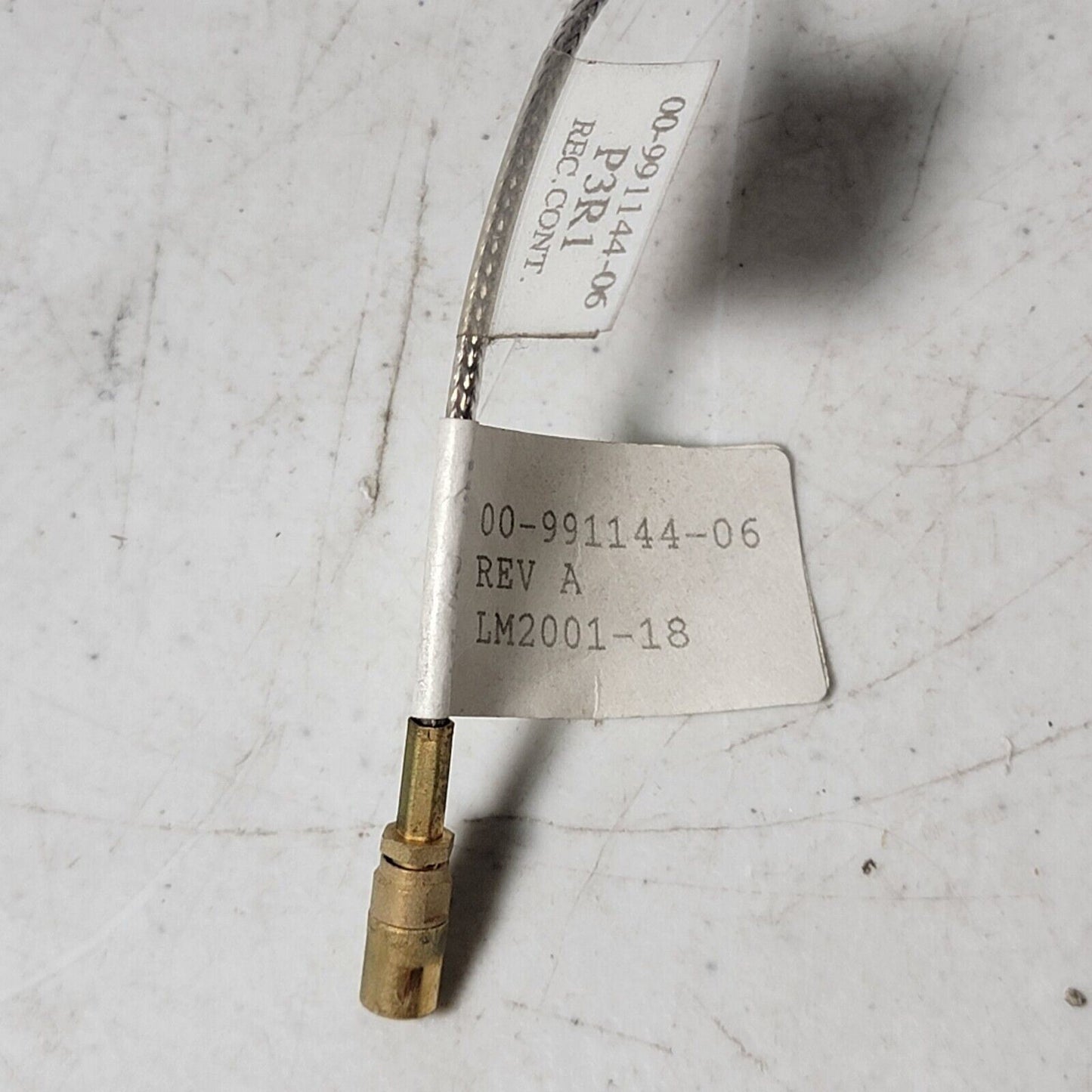 Varian NMR RF Signal Cable 00-991144-06 P3R1 P219 Gold Connectors, BNC