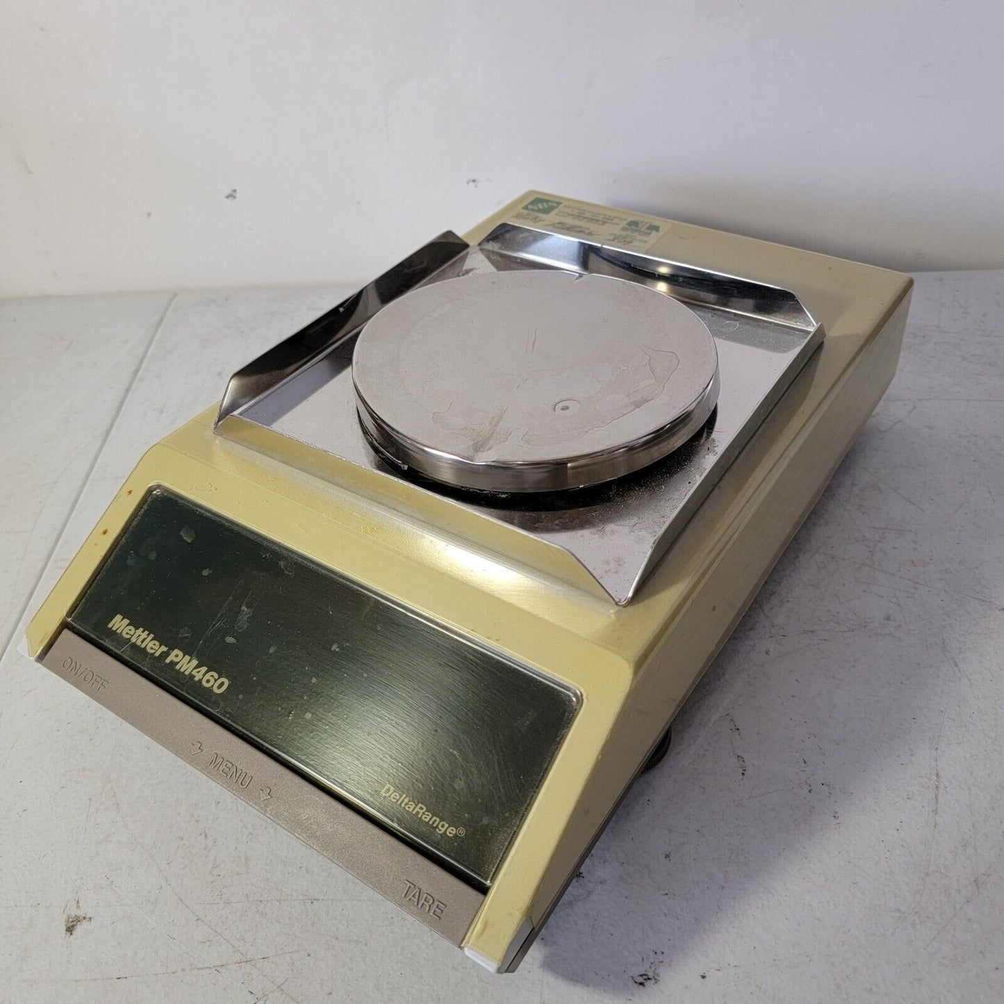 TESTED- Mettler Toledo PM460 Delta Range Analytical Balance 410g/60g 0.01/0.001g