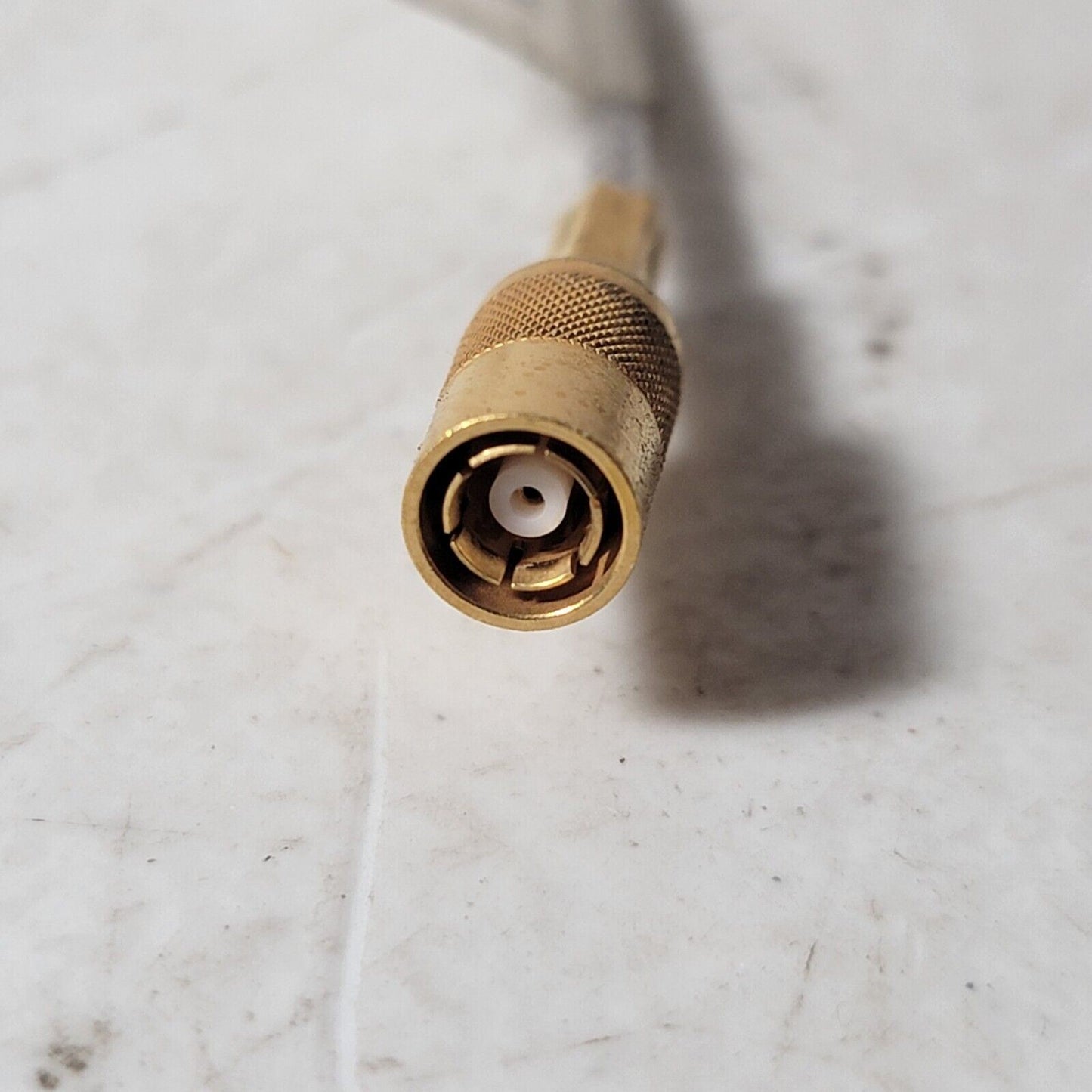 Varian NMR RF Signal Cable 00-992897-03 P3R3 P3L3 Gold Connectors
