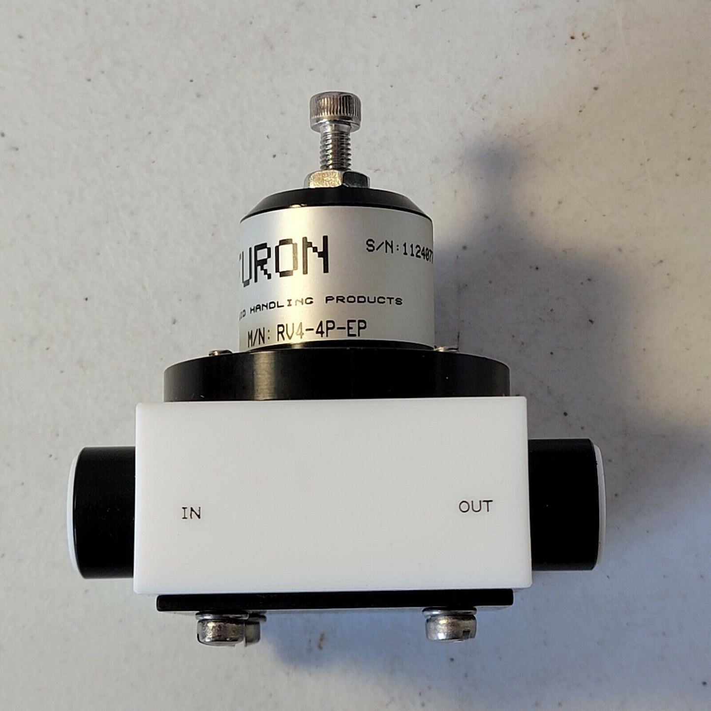 Furon Relief Valve RV4-4P-EP 1/4" Fluid Handling FNPT