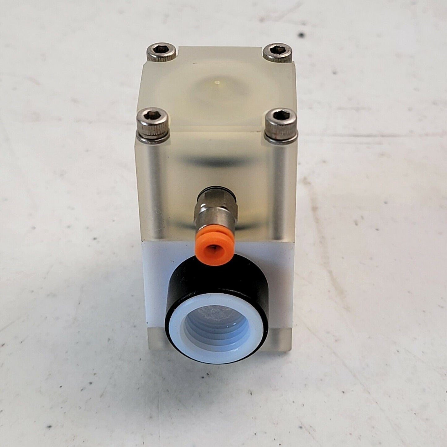 Furon HPV2-144NC HPVM Pneumatic 2-Way PTFE Diaphragm Valve 80 PSIG