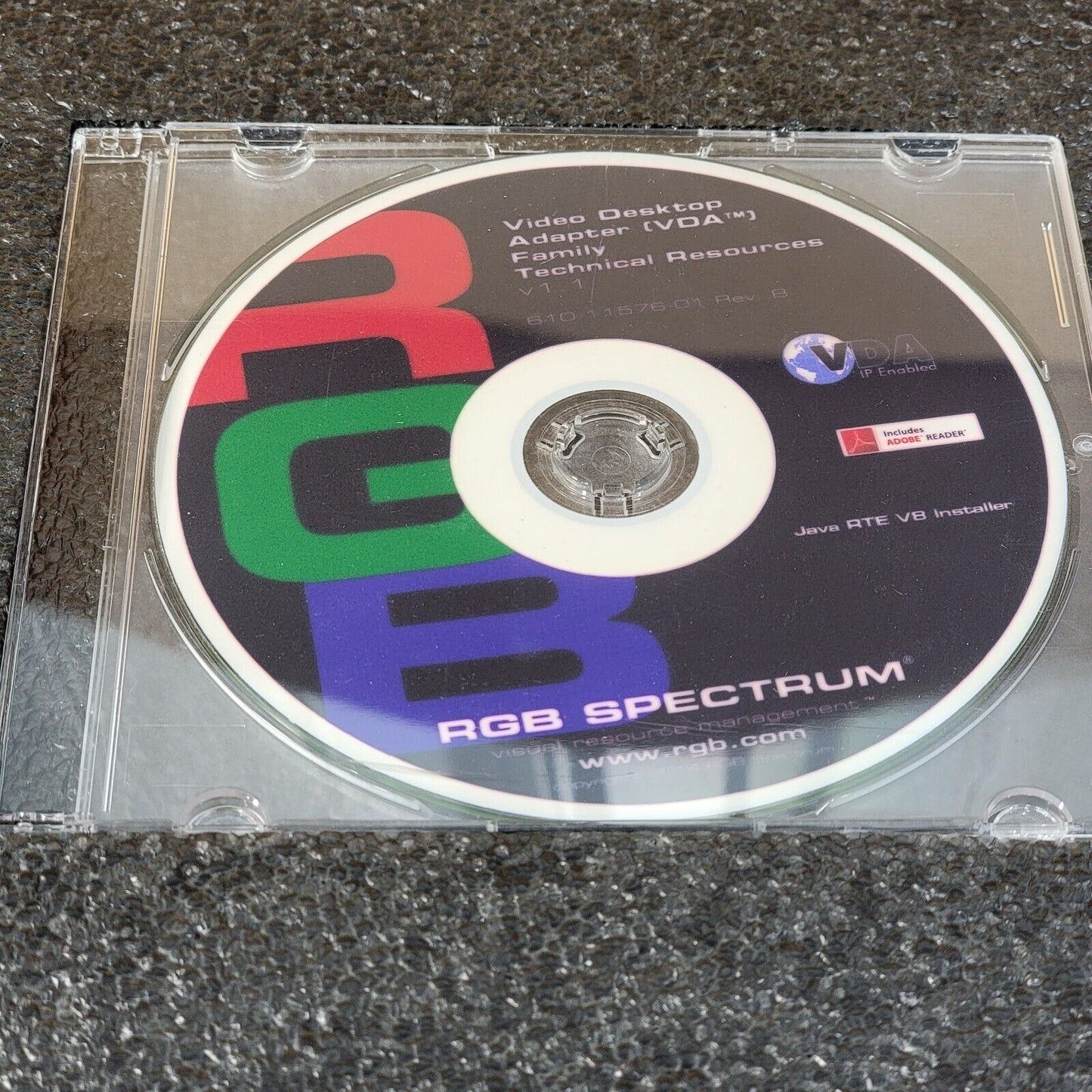 RGB Spectrum Video Desktop Adapter VDA Encoder VDA 102E + DVI Box w/ Software