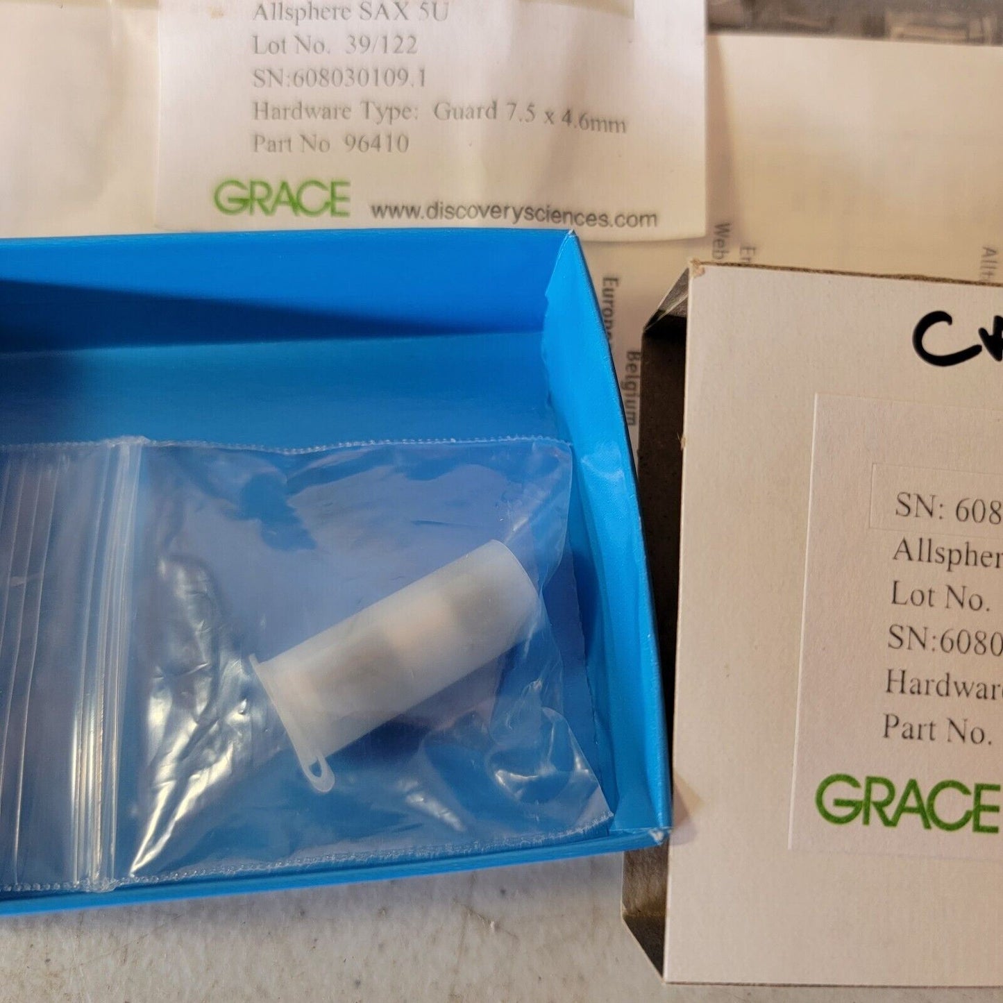 Allsphere SAX 5U PN 96410, Guard 7.5 x 4.6mm Column