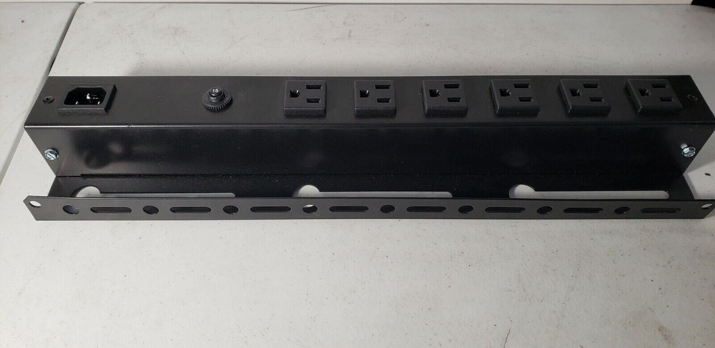 Chief NAPDV0615PC 120V PDU Power Distribution Unit 120V 12A Wall Mount Strip