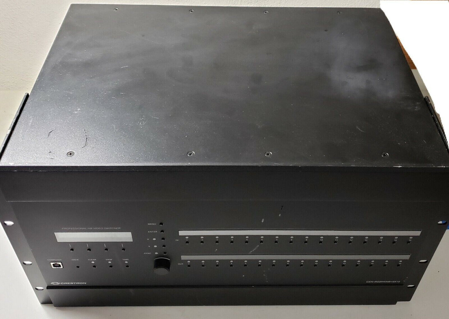 Crestron CEN-RGBHVHB16X16 Professional High-Bandwidth RGB Matrix Switcher Tested