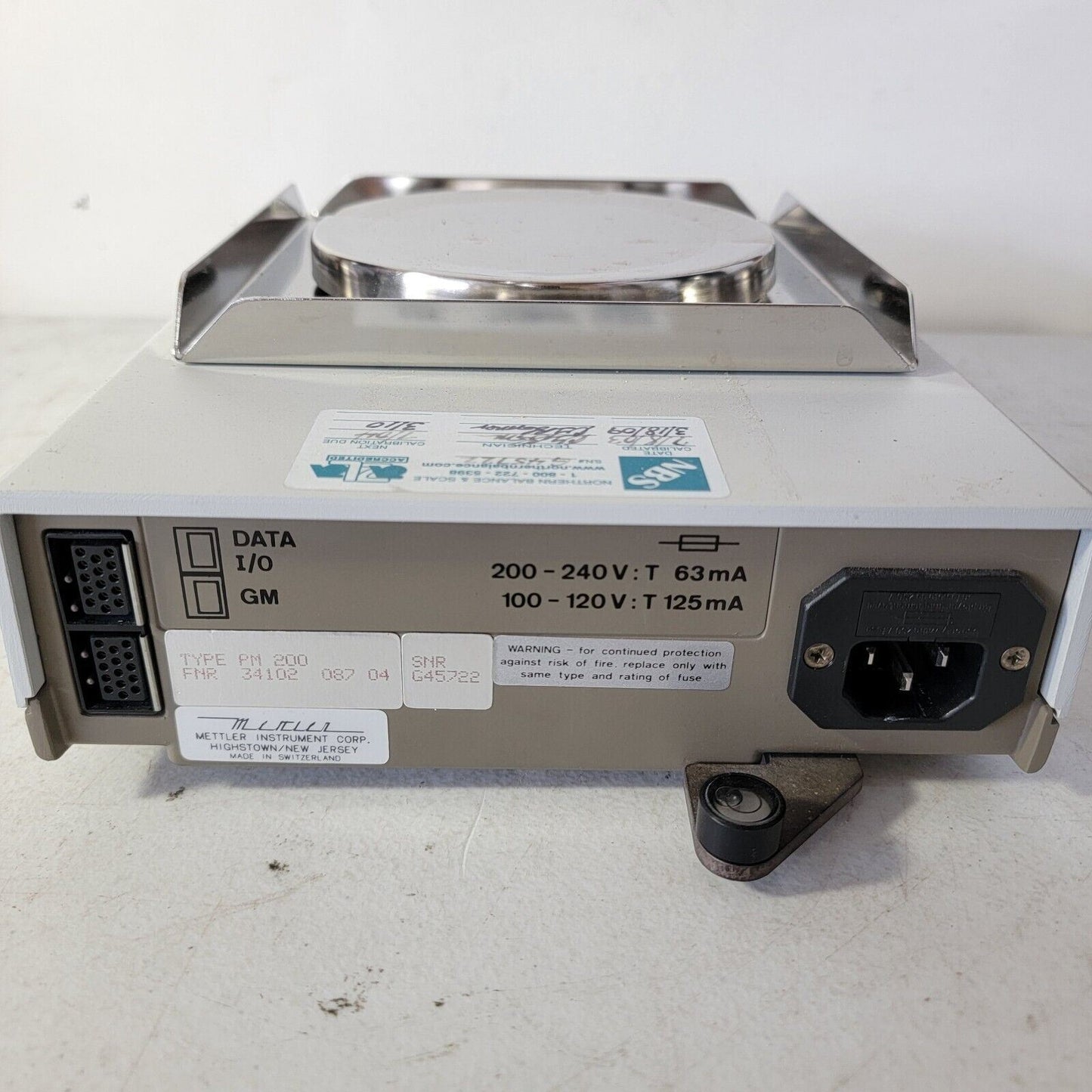 TESTED-WORKS Mettler PM200 Delta Range Top Loading Lab Balance 200g x 0.001g