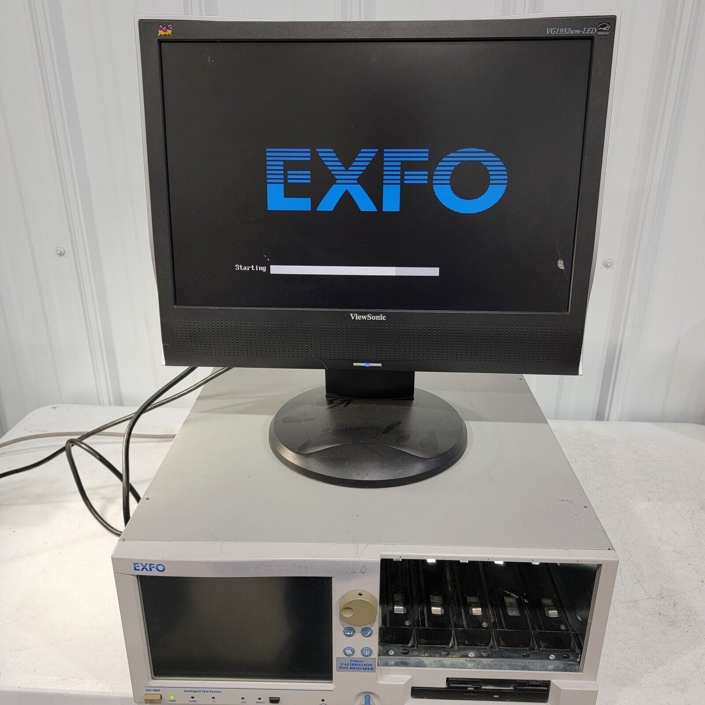 EXFO IQS-505P Intelligent Test System Mainframe Chassis IQS-505P-N10-I3-G1 READ