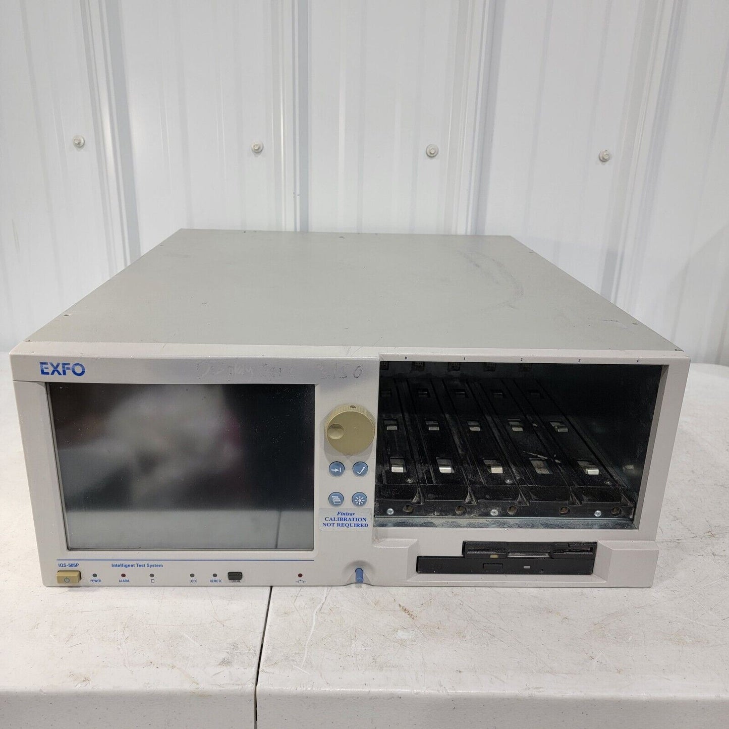 EXFO IQS-505P Intelligent Test System Mainframe Chassis IQS-505P-N10-I3-G1 READ
