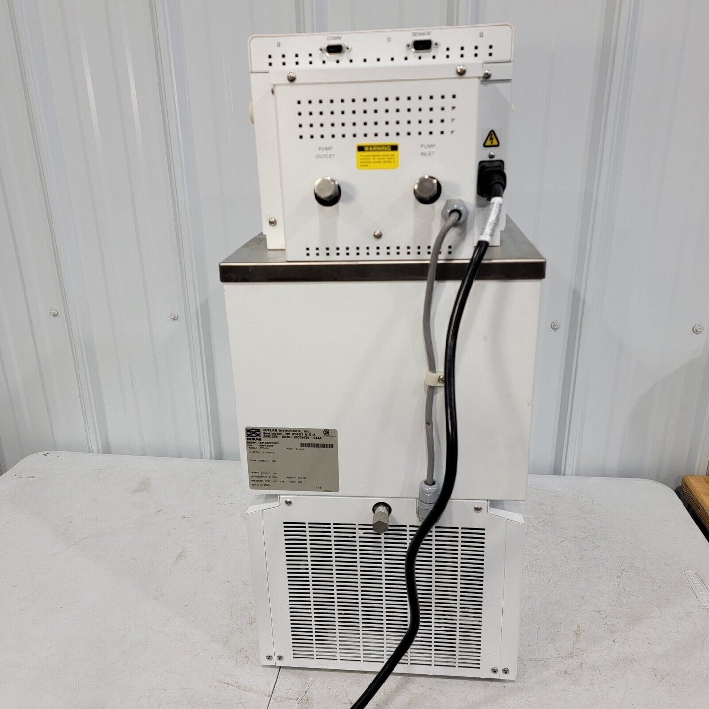 *Tested* Neslab RTE-221 Refridgerated Bath/Circulator, Heating Bath, Type R-134A