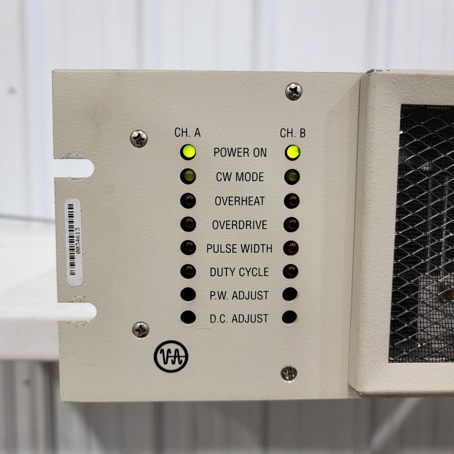 Varian AMT RF Dual Band Power Amplifier 6-500 MHz 3900C-12 for NMR Systems