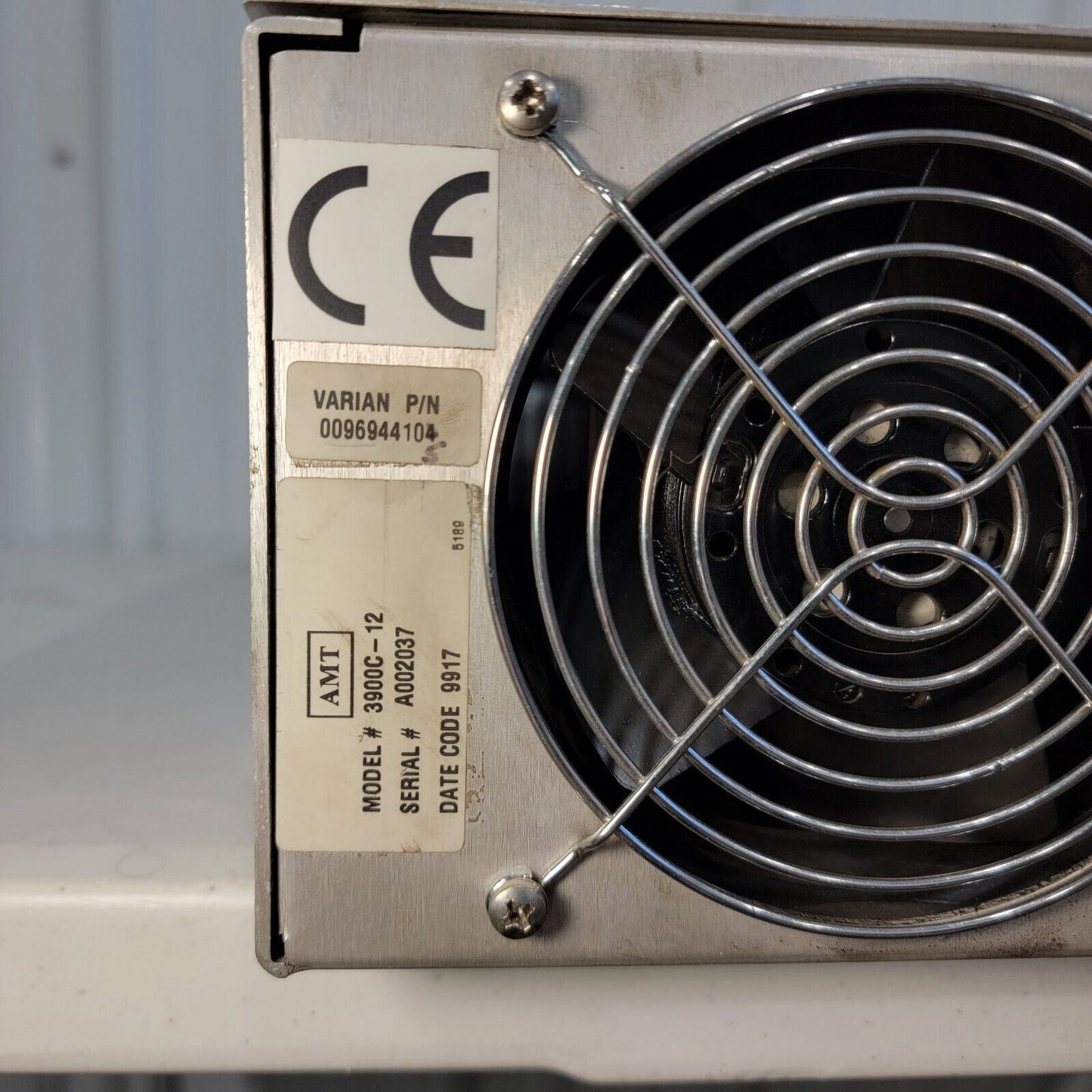 Varian AMT RF Dual Band Power Amplifier 6-500 MHz 3900C-12 for NMR Systems
