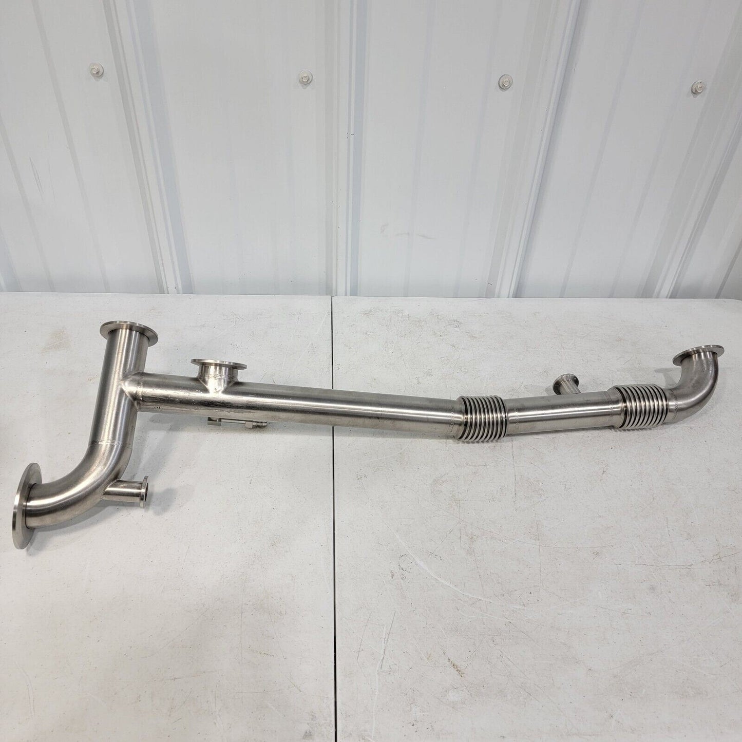 Stainless Steel KF NW High Vacuum Manifold Assembly KF50 KF40 KF16, 1/4" VCR