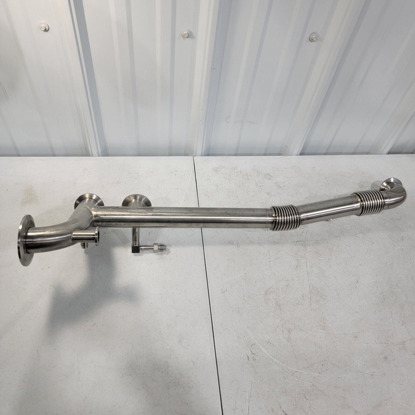 Stainless Steel KF NW High Vacuum Manifold Assembly KF50 KF40 KF16, 1/4" VCR