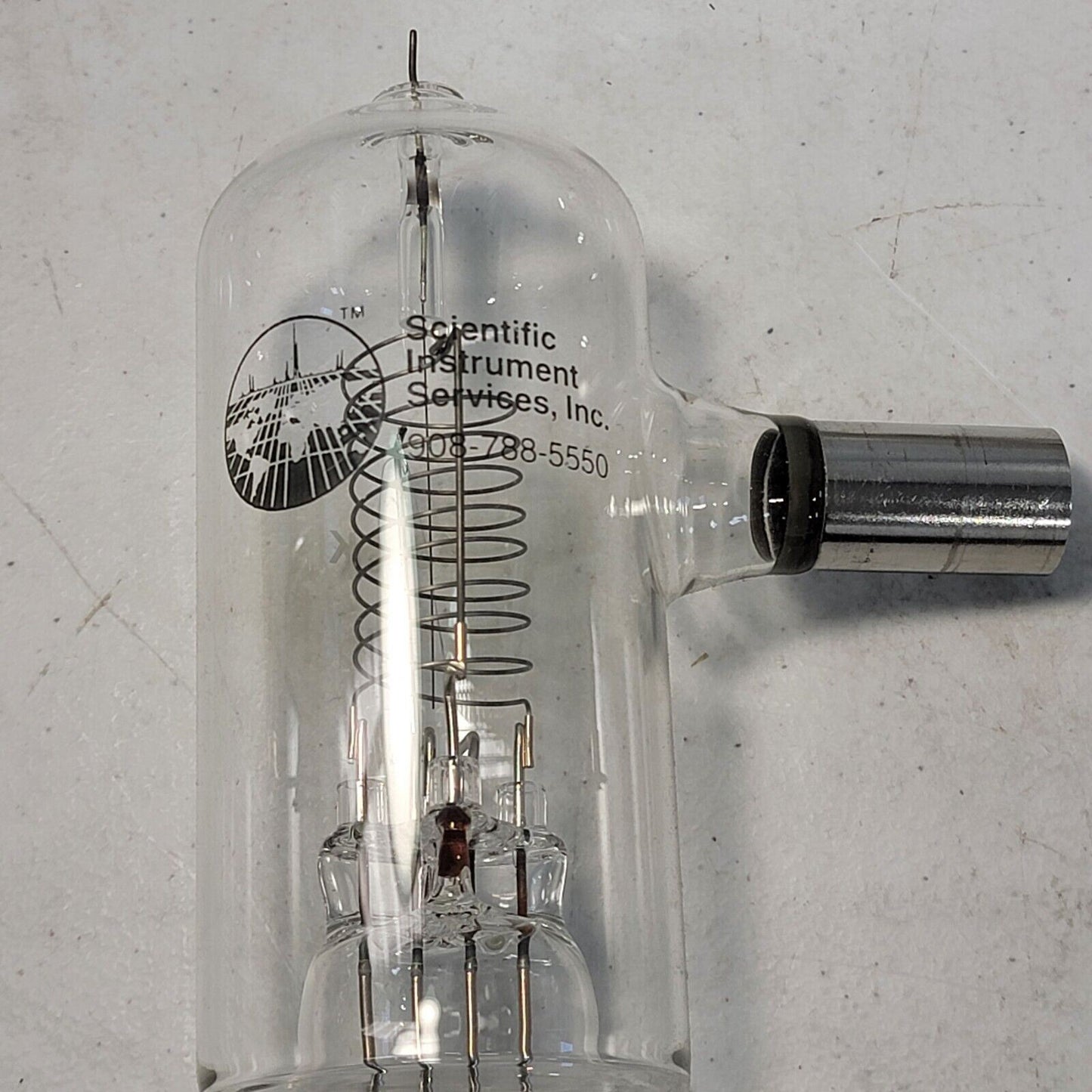 SIS 4336K 0.75" Fitting Glass Ion High Vacuum Gauge Tube Dual Iridium Filament